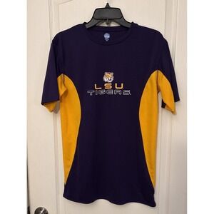 LSU Tigers Shirt Mens Small Purple Yellow NCAA By ‎ KA Inc.